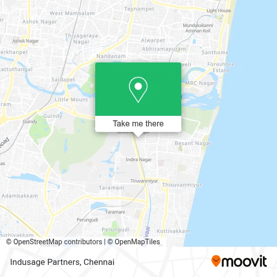 Indusage Partners map