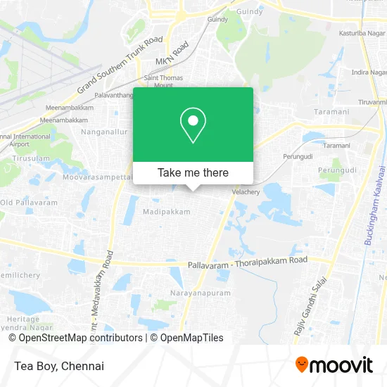 Tea Boy map