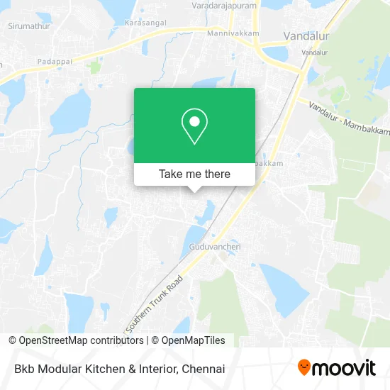 Bkb Modular Kitchen & Interior map