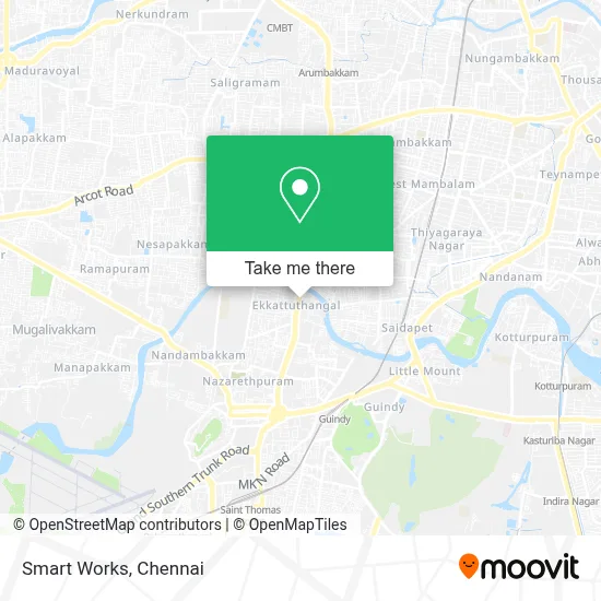 Smart Works map