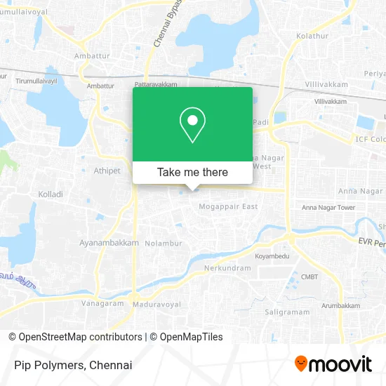 Pip Polymers map