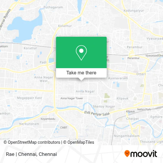 Rae | Chennai map