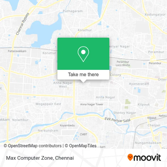 Max Computer Zone map