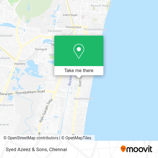 Syed Azeez & Sons map