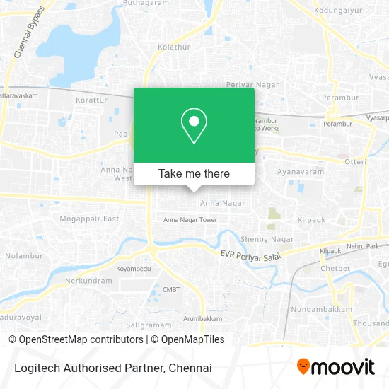 Logitech Authorised Partner map