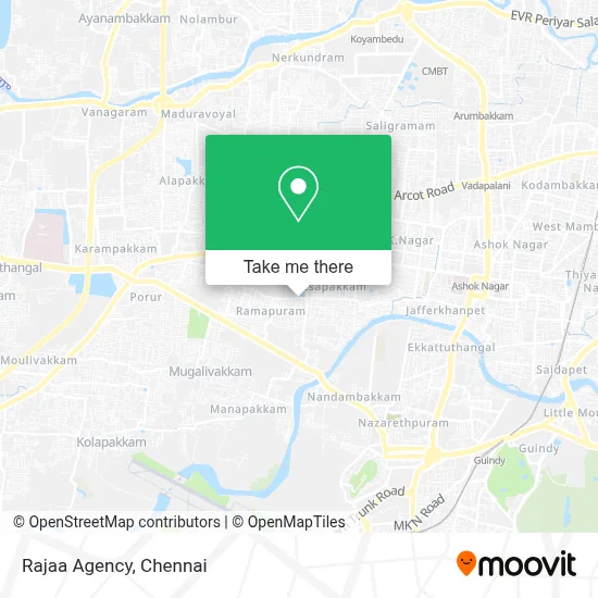 Rajaa Agency map