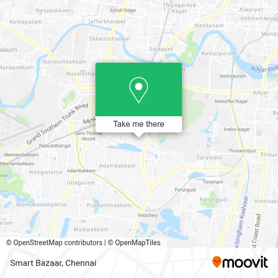 Smart Bazaar map