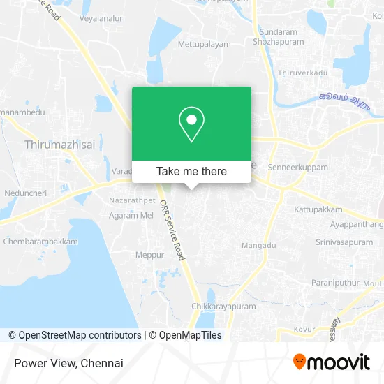 Power View map