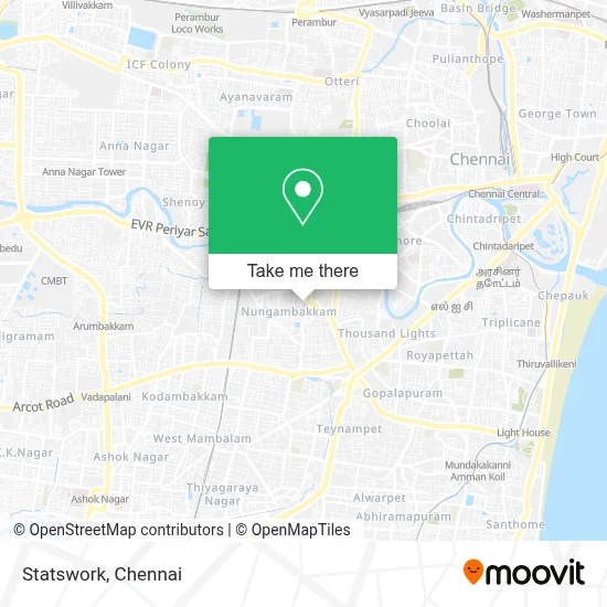 Statswork map