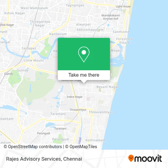 Rajes Advisory Services map