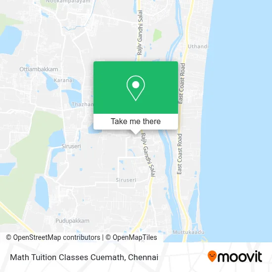 Math Tuition Classes Cuemath map
