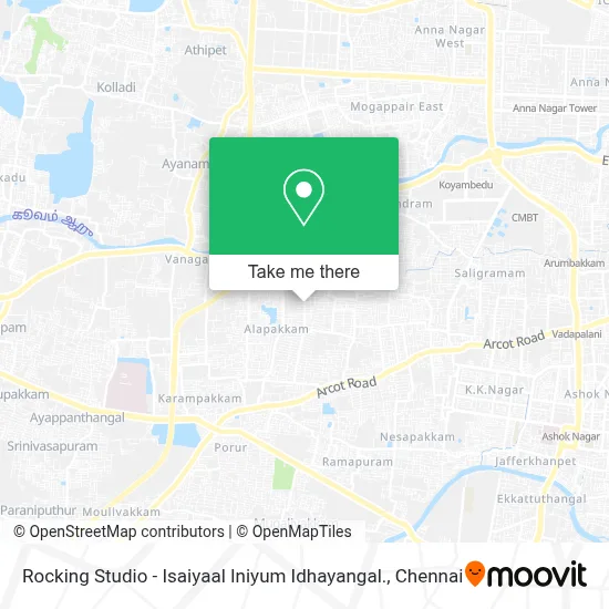 Rocking Studio - Isaiyaal Iniyum Idhayangal. map