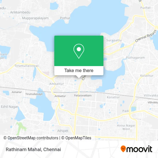 Rathinam Mahal map