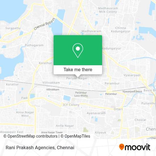 Rani Prakash Agencies map