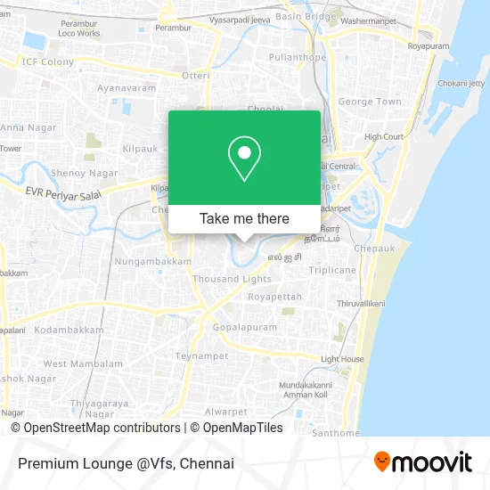 Premium Lounge @Vfs map