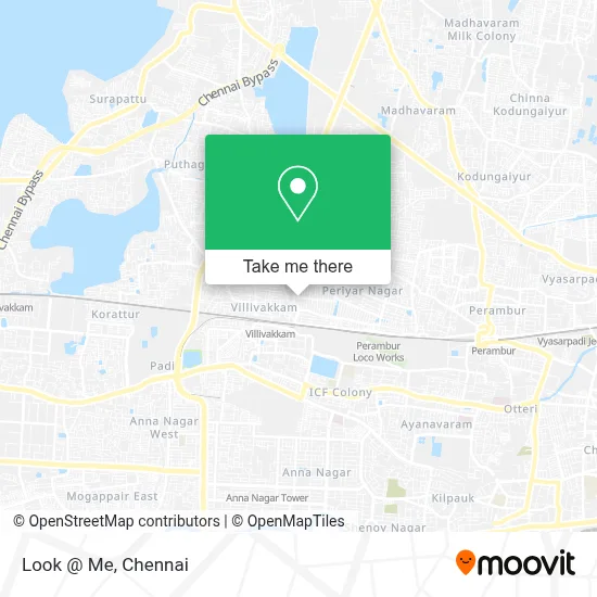 Look @ Me map