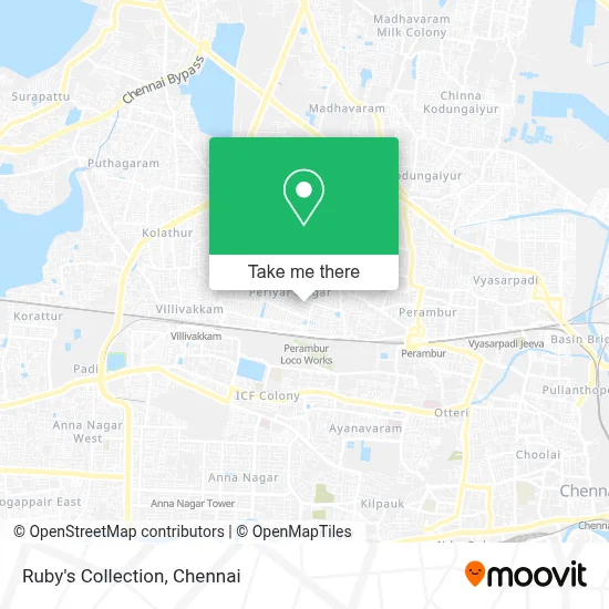 Ruby's Collection map
