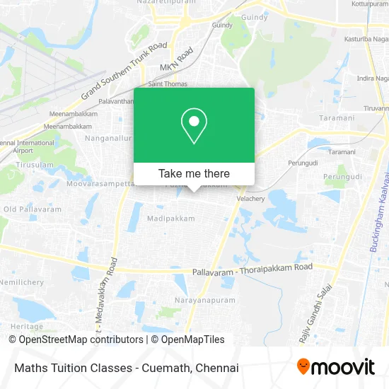Maths Tuition Classes - Cuemath map