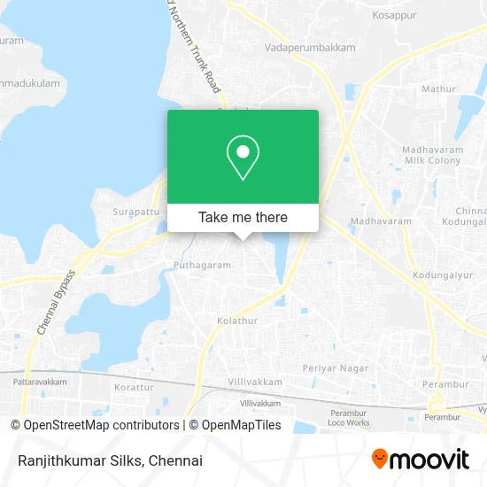 Ranjithkumar Silks map