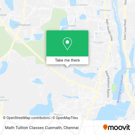Math Tuition Classes Cuemath map