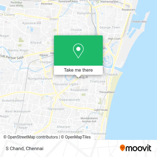 S Chand map