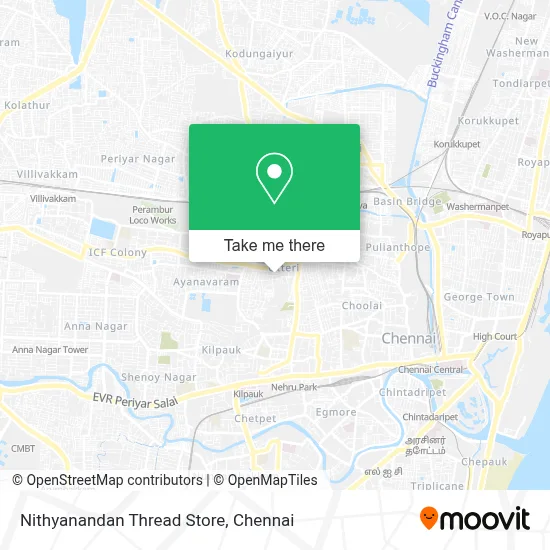 Nithyanandan Thread Store map