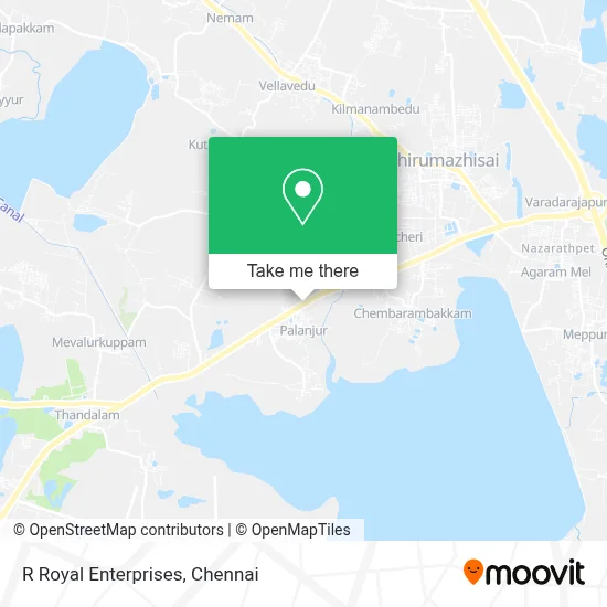 R Royal Enterprises map