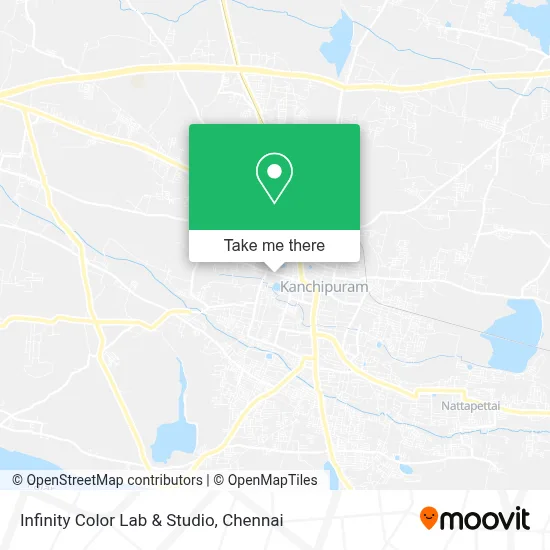 Infinity Color Lab & Studio map