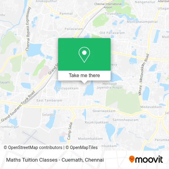 Maths Tuition Classes - Cuemath map