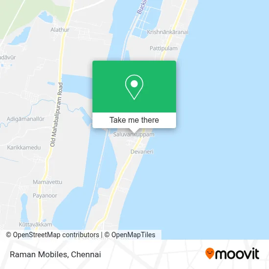 Raman Mobiles map