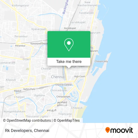 Rk Developers map