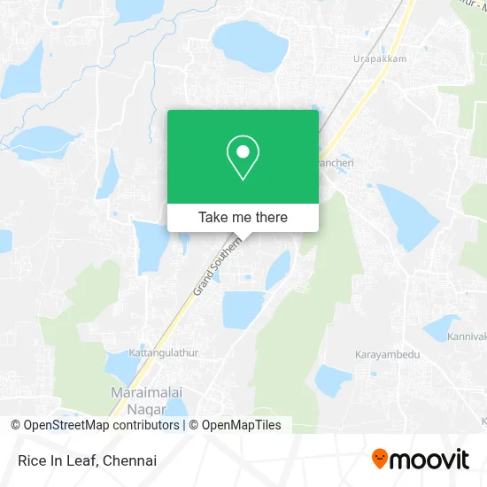 Rice In Leaf map
