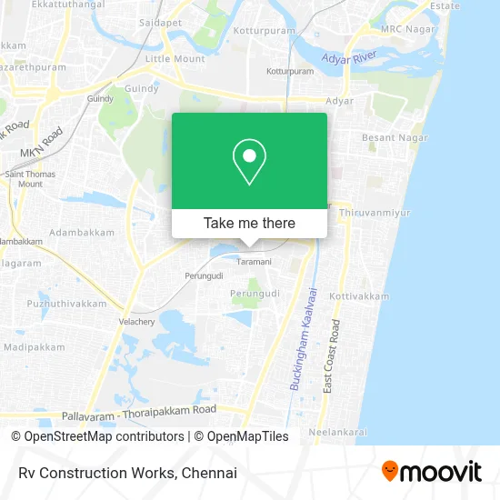 Rv Construction Works map