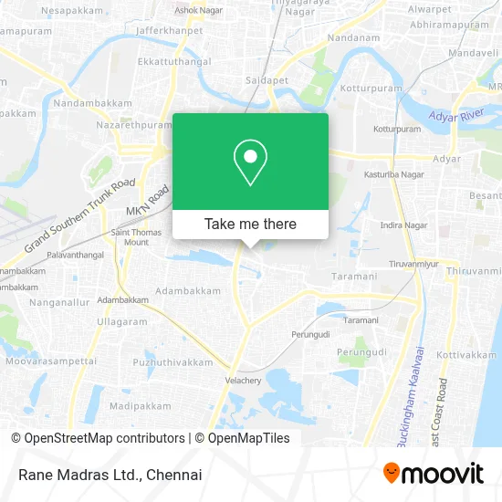 Rane Madras Ltd. map