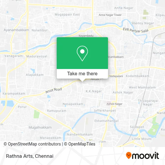 Rathna Arts map