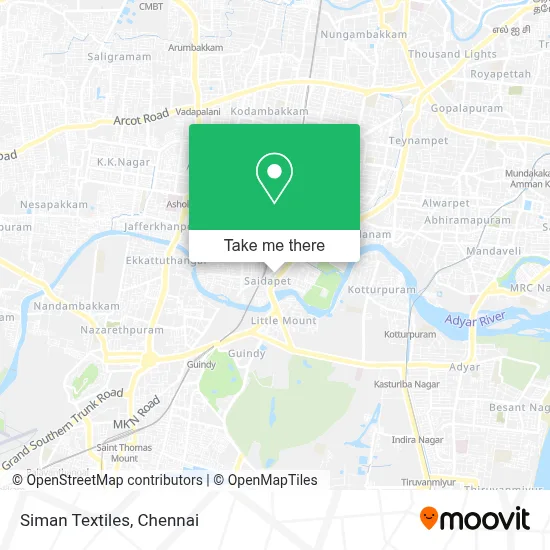 Siman Textiles map