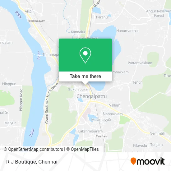 R J Boutique map