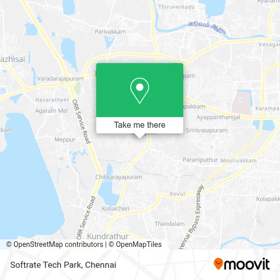 Softrate Tech Park map