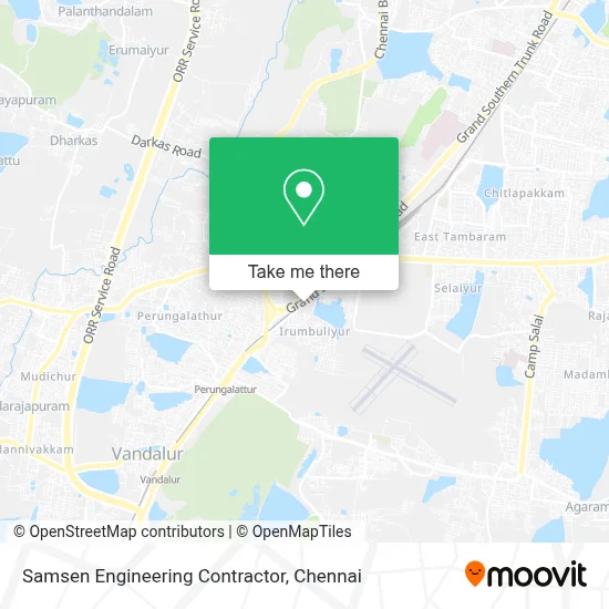 Samsen Engineering Contractor map