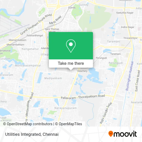 Utilities Integrated map