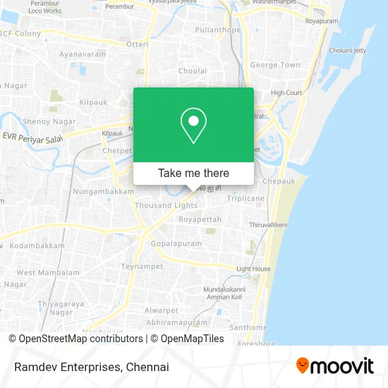 Ramdev Enterprises map