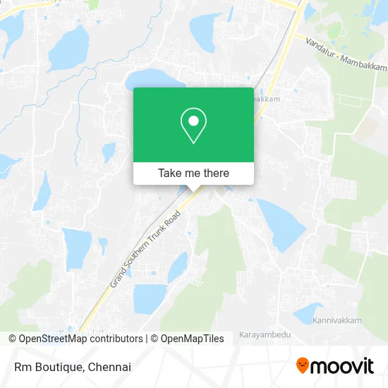 Rm Boutique map