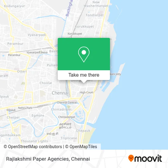 Rajlakshmi Paper Agencies map