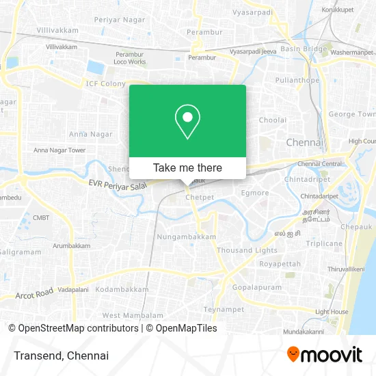 Transend map