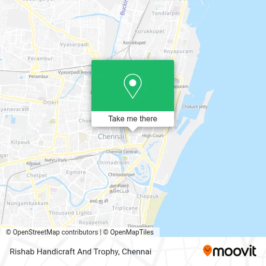 Rishab Handicraft And Trophy map