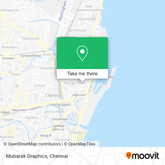 Mubarak Graphics map