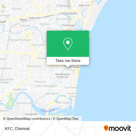 Kfc map