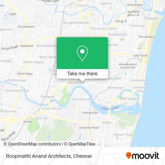 Roopmathi Anand Architects map