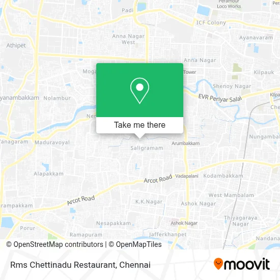 Rms Chettinadu Restaurant map