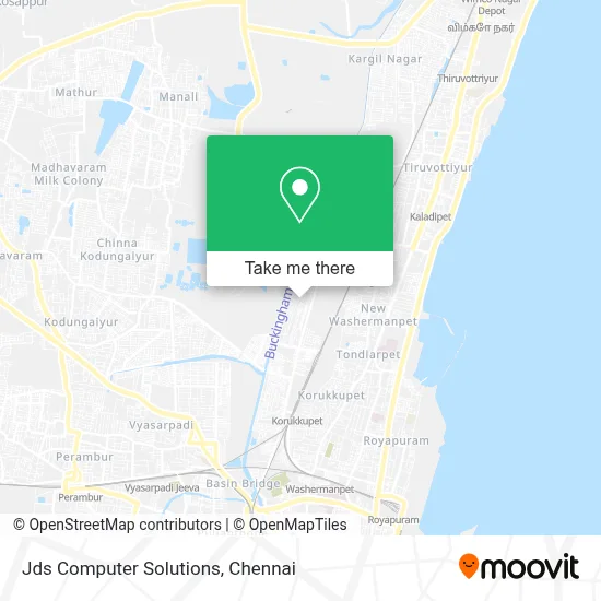 Jds Computer Solutions map
